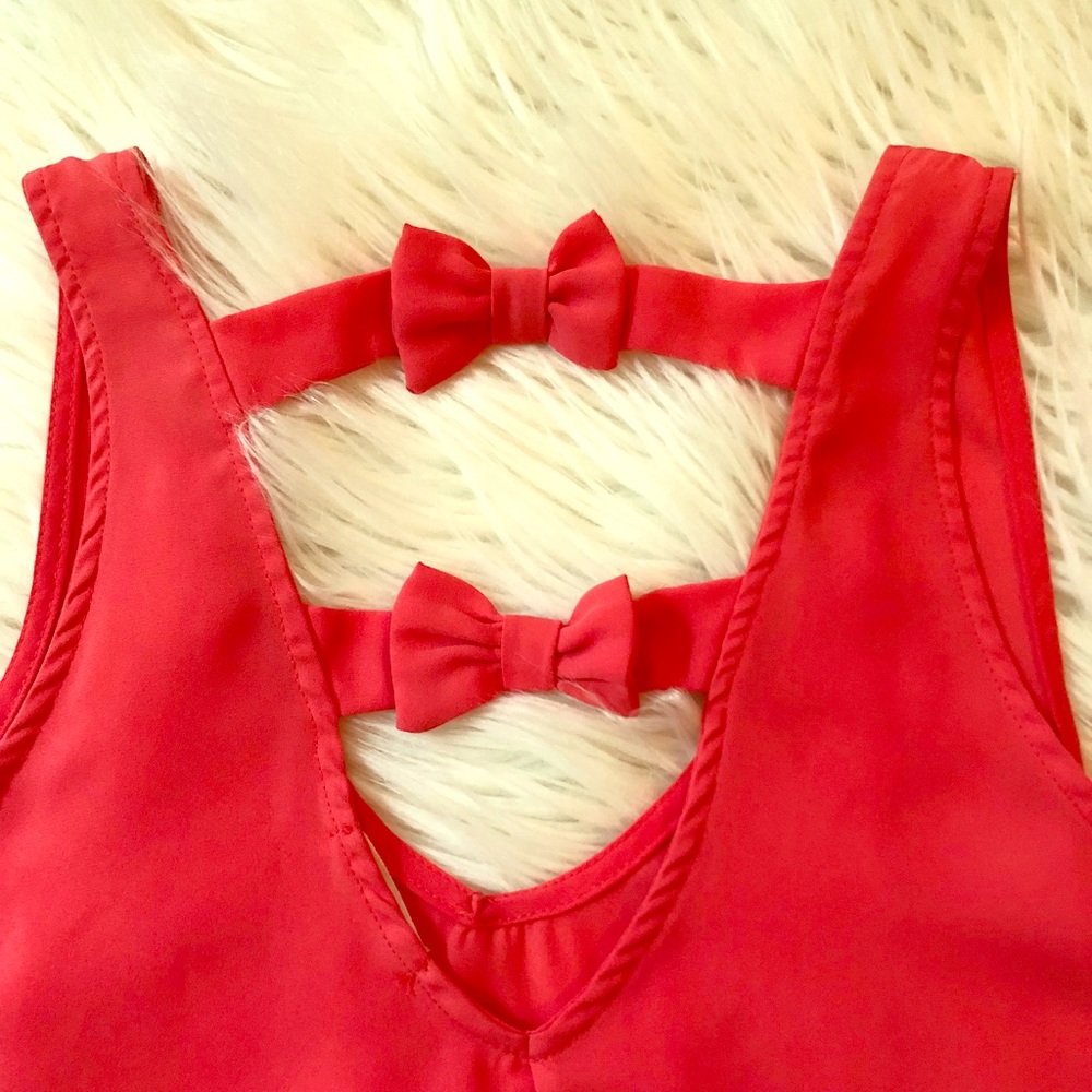 Everly Adorable Bow tank